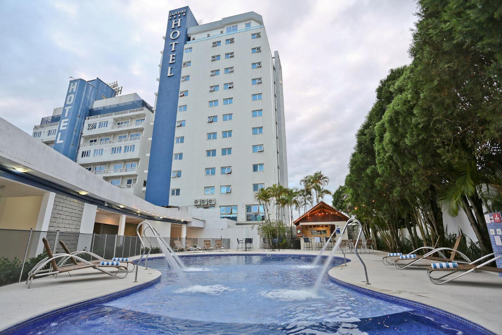 Sandri Palace Hotel Itajaí Esterno foto